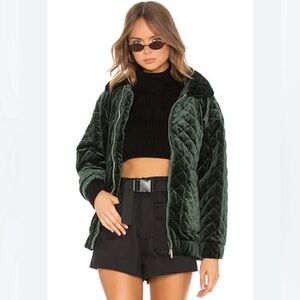 I.AM.GIA Green Puffer Jacket